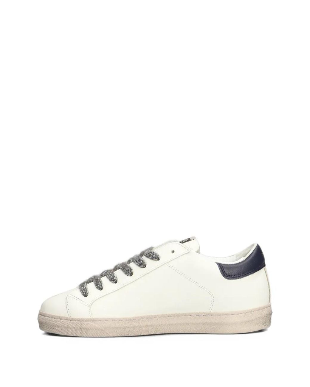 AMA BRAND White Star-Patch Lace-Up Sneakers for men