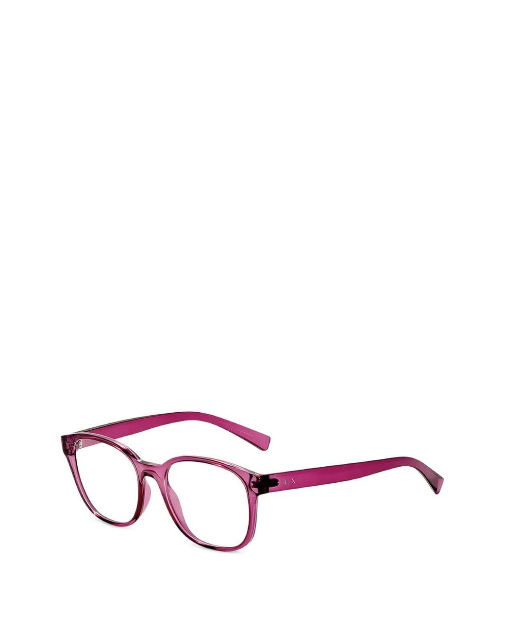 ARMANI EXCHANGE Red Square-Frame Glasses