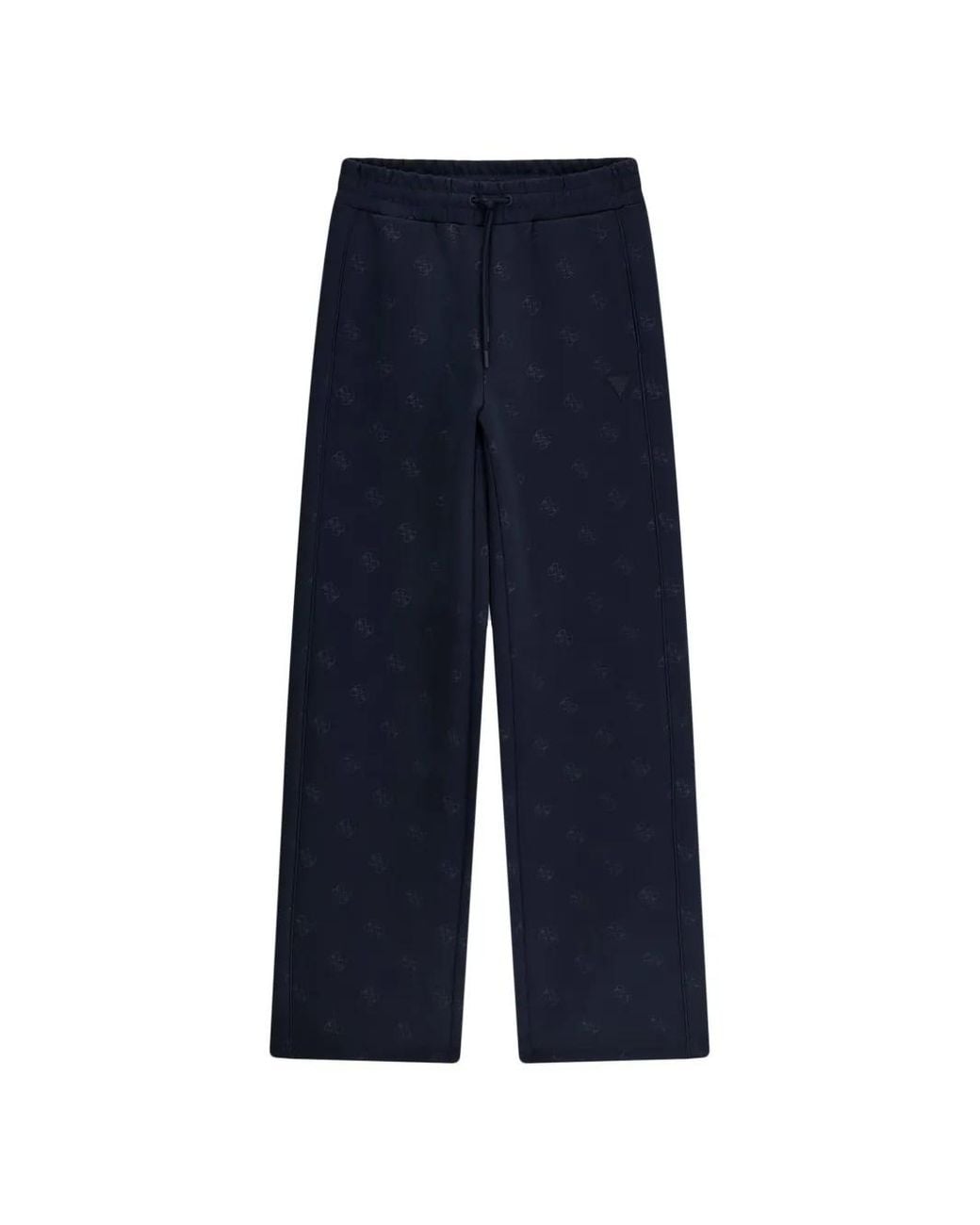 Guess Blue 4G Wide-Leg Pants