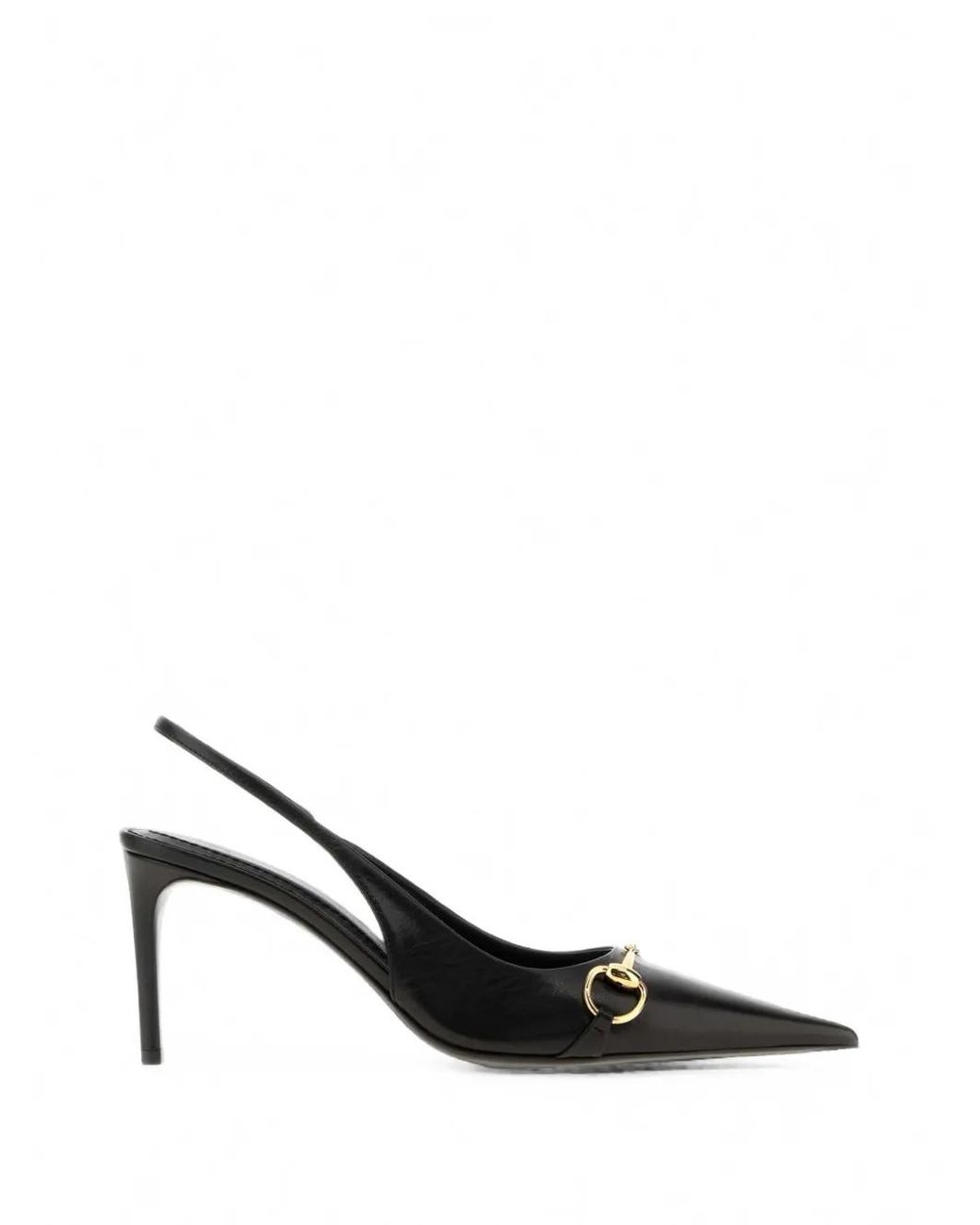 Gucci Multicolor Slingback Pumps With Strap