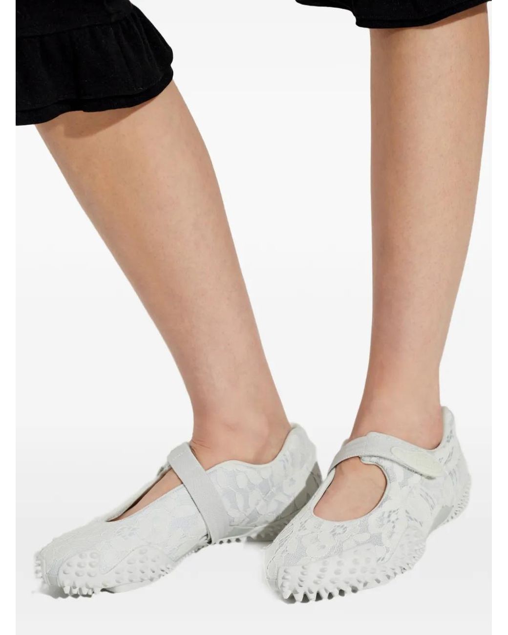 PUMA White Mostro Fey Lace Sneakers