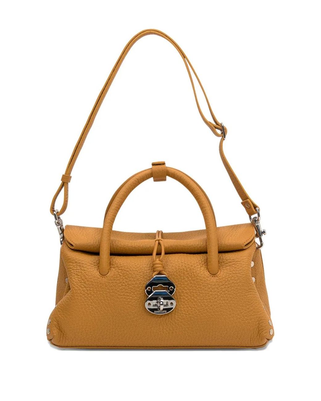 Zanellato Brown Centauro Top-Handle Tote Bag