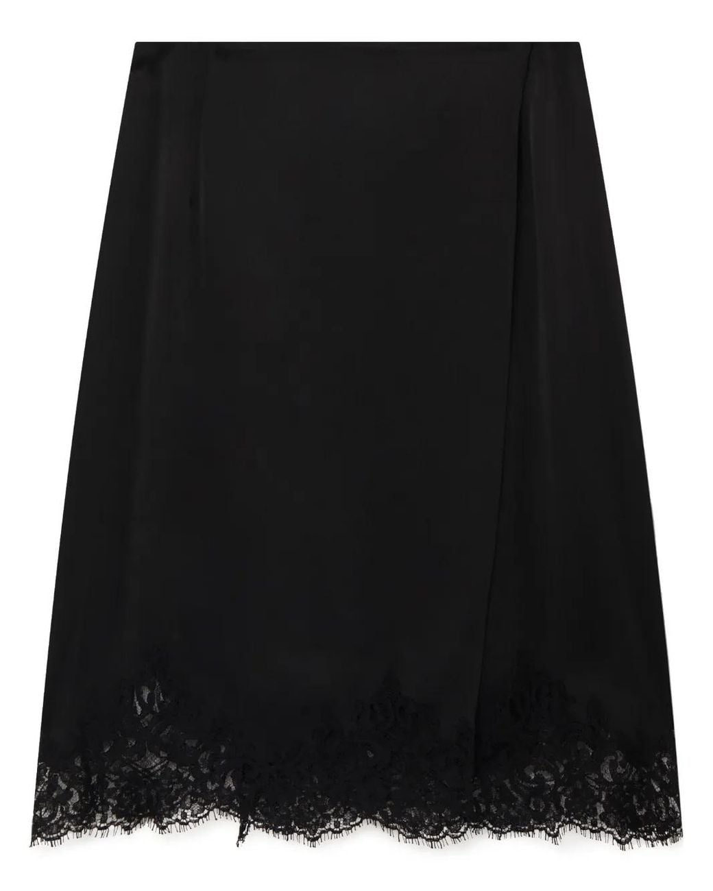 Stella McCartney Black Guipure Graphic-Print Hoodie