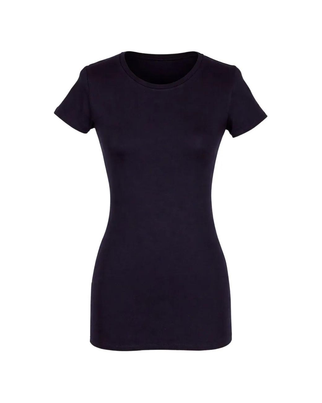 Majestic Filatures Blue Crew-Neck T-Shirt