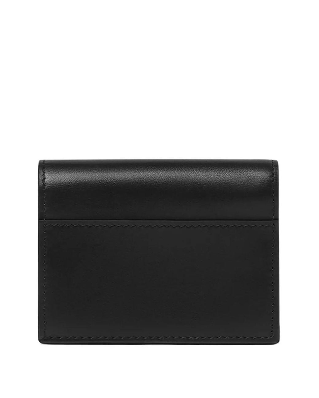 Versace Black Tag Leather Wallet