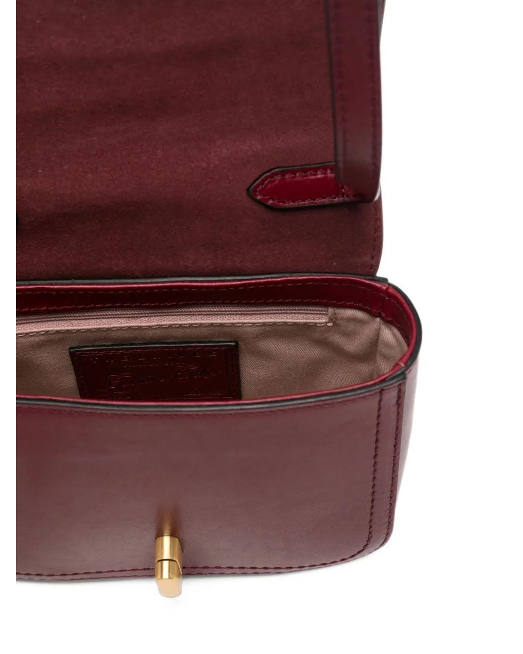 The Bridge White Leather Crossbody Bag