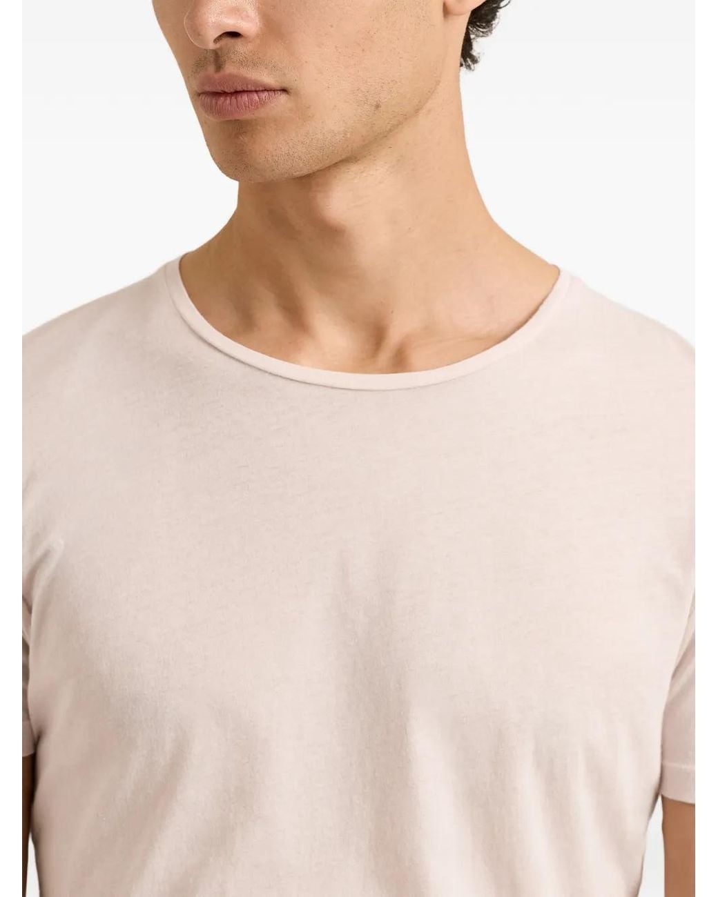 Orlebar Brown White Ob-T Cotton T-Shirt for men