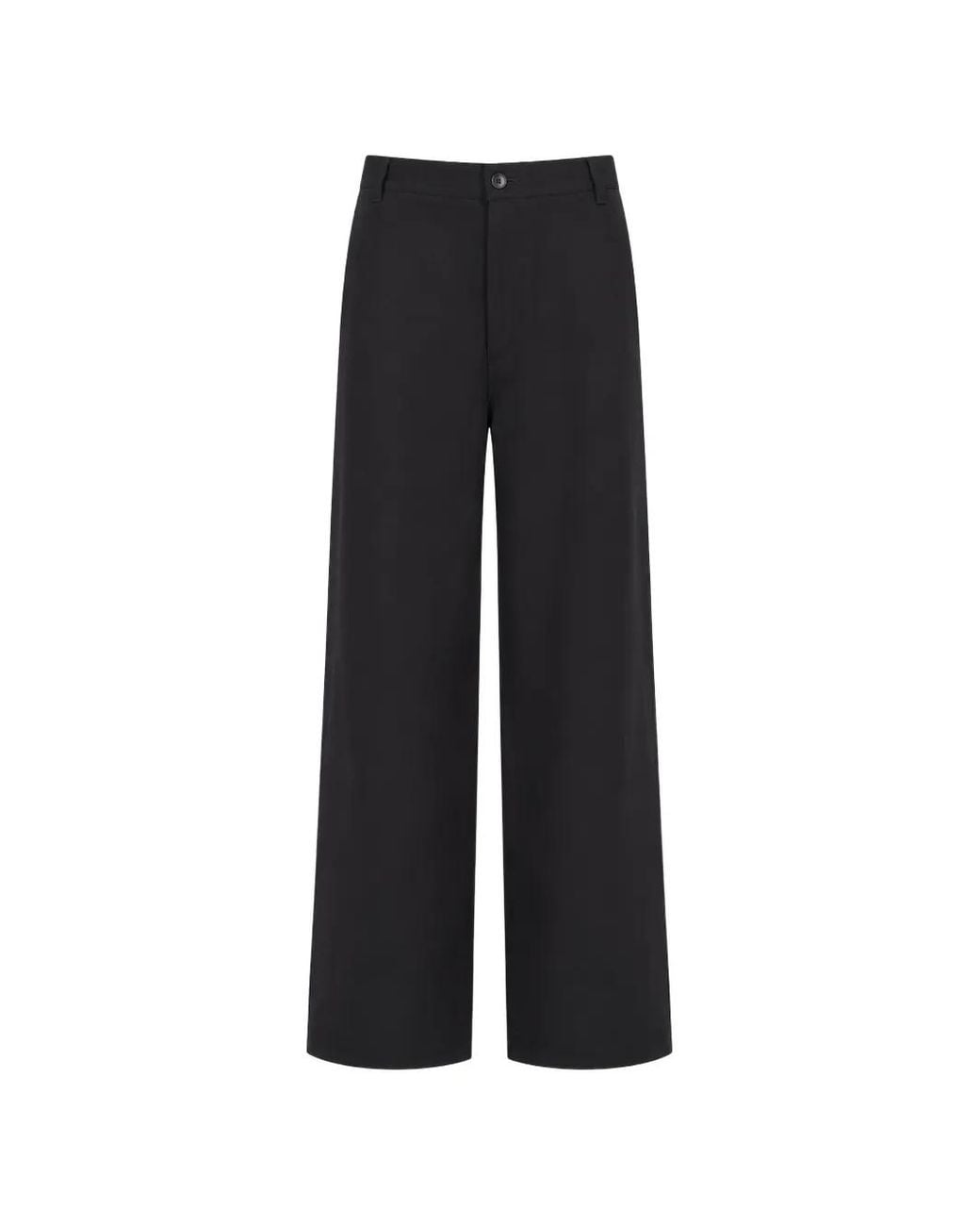 Societe Anonyme Black Wide-Leg Trousers
