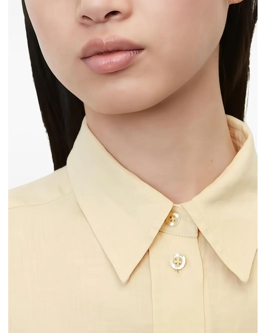 Marc O' Polo Natural Belted Button-Up Shirt