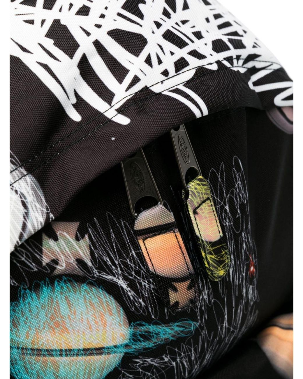【Vivienne Westwood x Eastpak】 Padded Backpack Black ★人気 Eastpak VW Padded Backpack in PLANET-S-PRINT | Vivienne