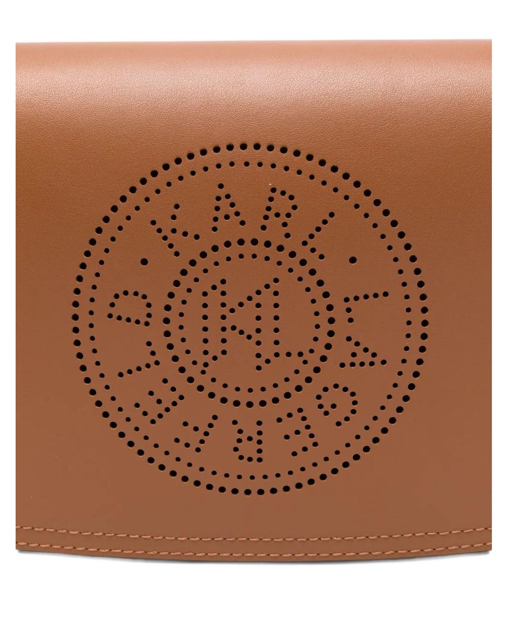 Karl Lagerfeld White Sac Porté Épaule À Logo K/Circle Perforé