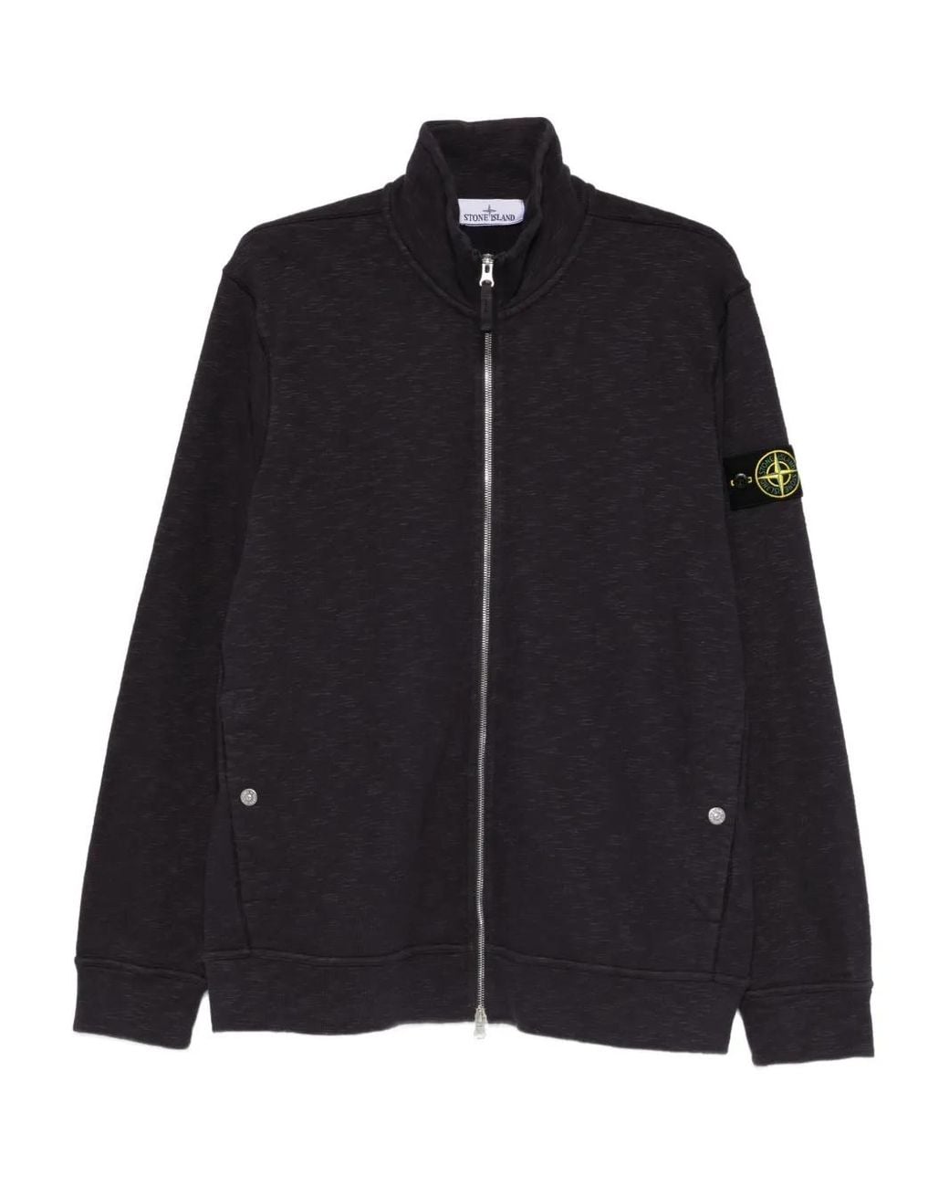 Stone Island Black Zip-Throughs for men