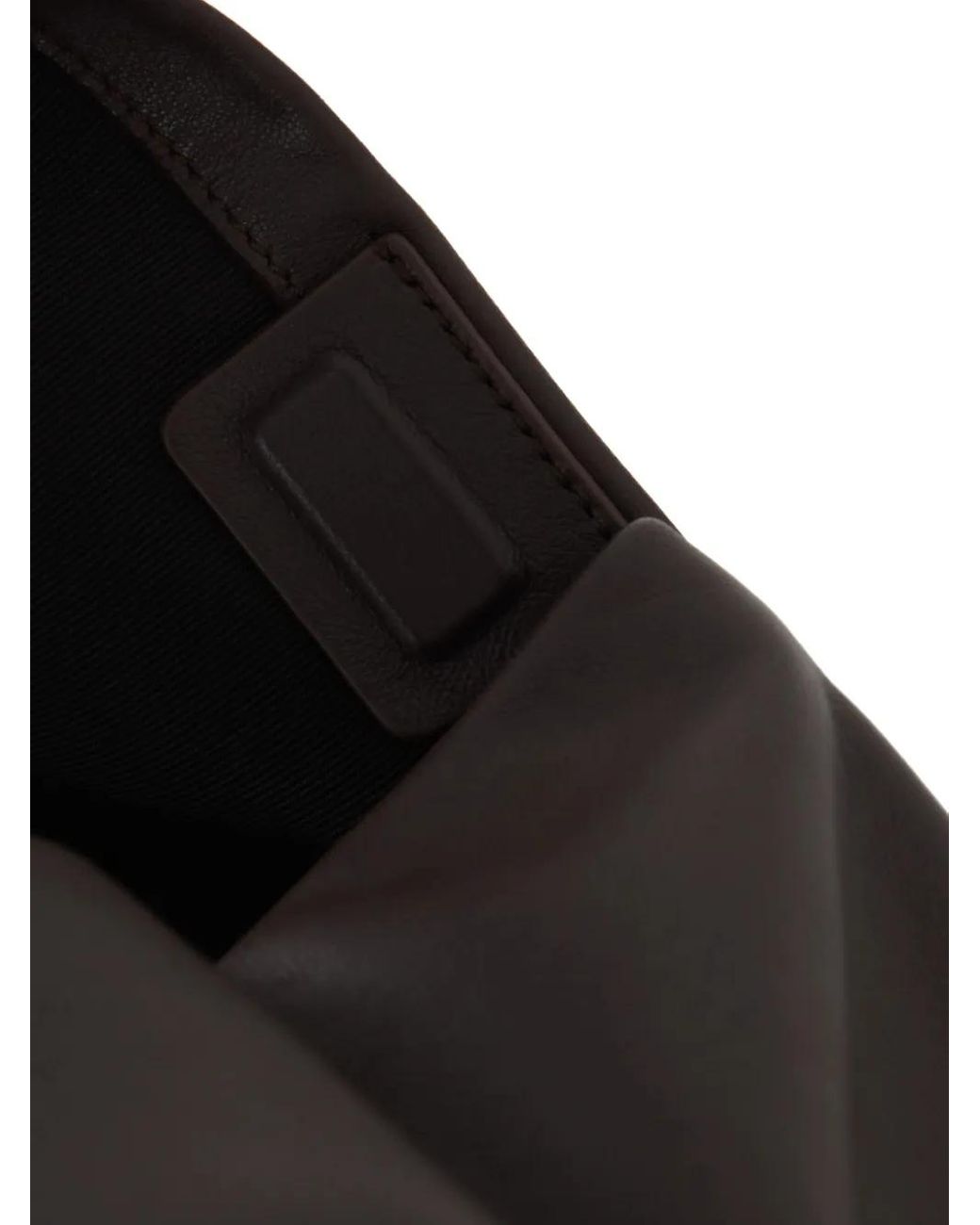 Aesther Ekme Black Ora Asymmetrical Shoulder Bag