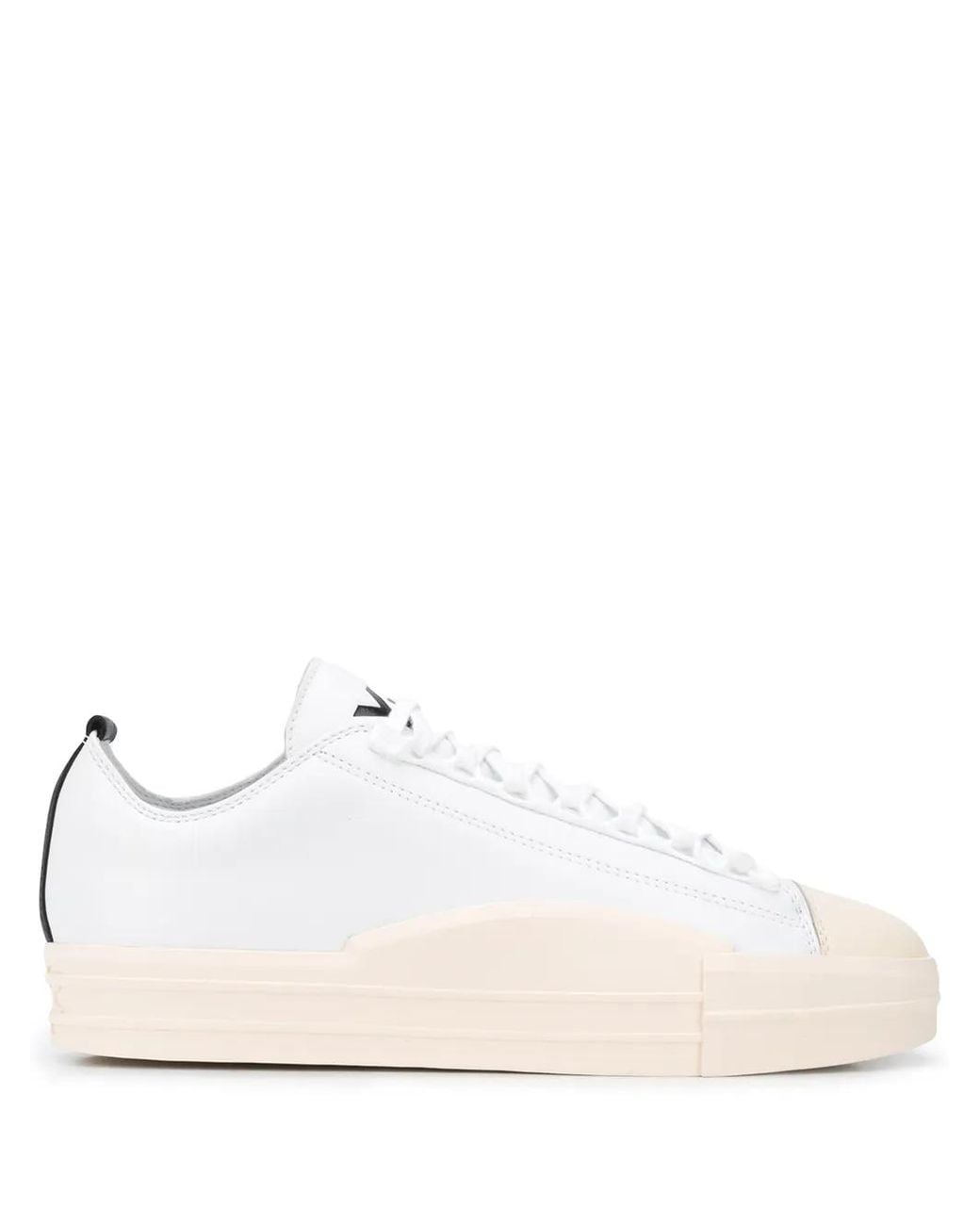 Y-3 White Yuben Low-Top Sneakers for men