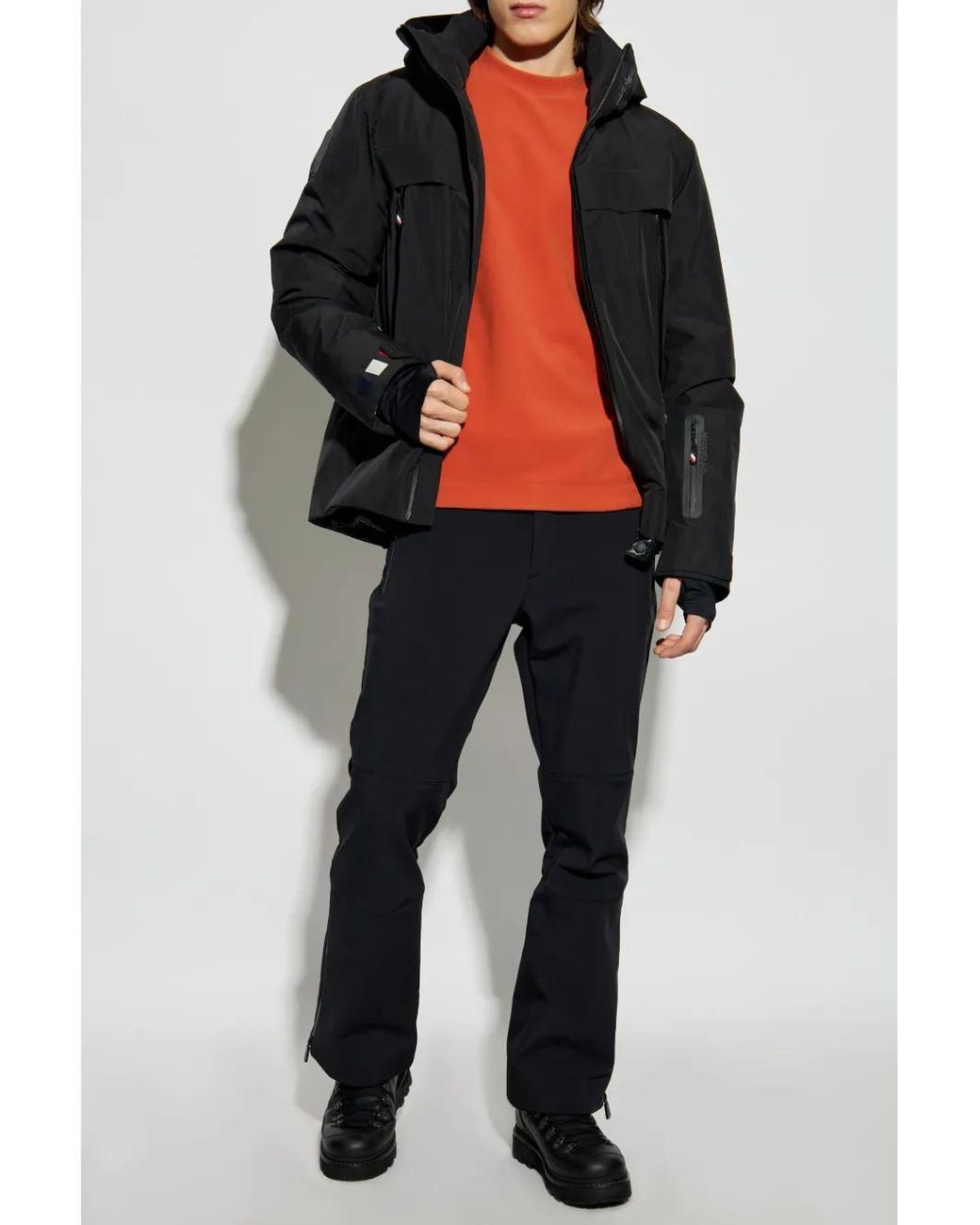 Moncler Black High Performance Ski Jacket for men