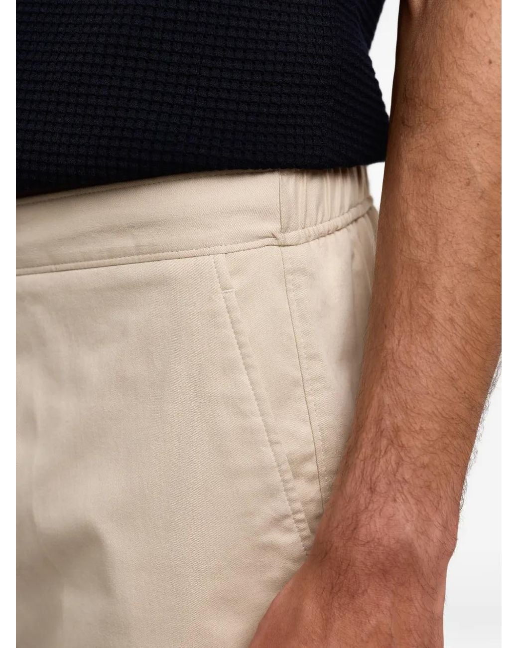 Orlebar Brown Natural Laurent Elasticated-Waist Shorts for men