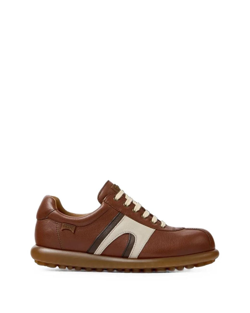 Camper Brown Pelotas Ariel Low-Top Sneakers