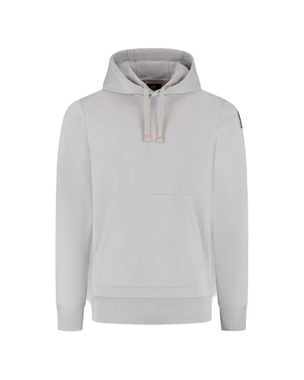 Parajumpers Gray Everest Patch Hoodie for men