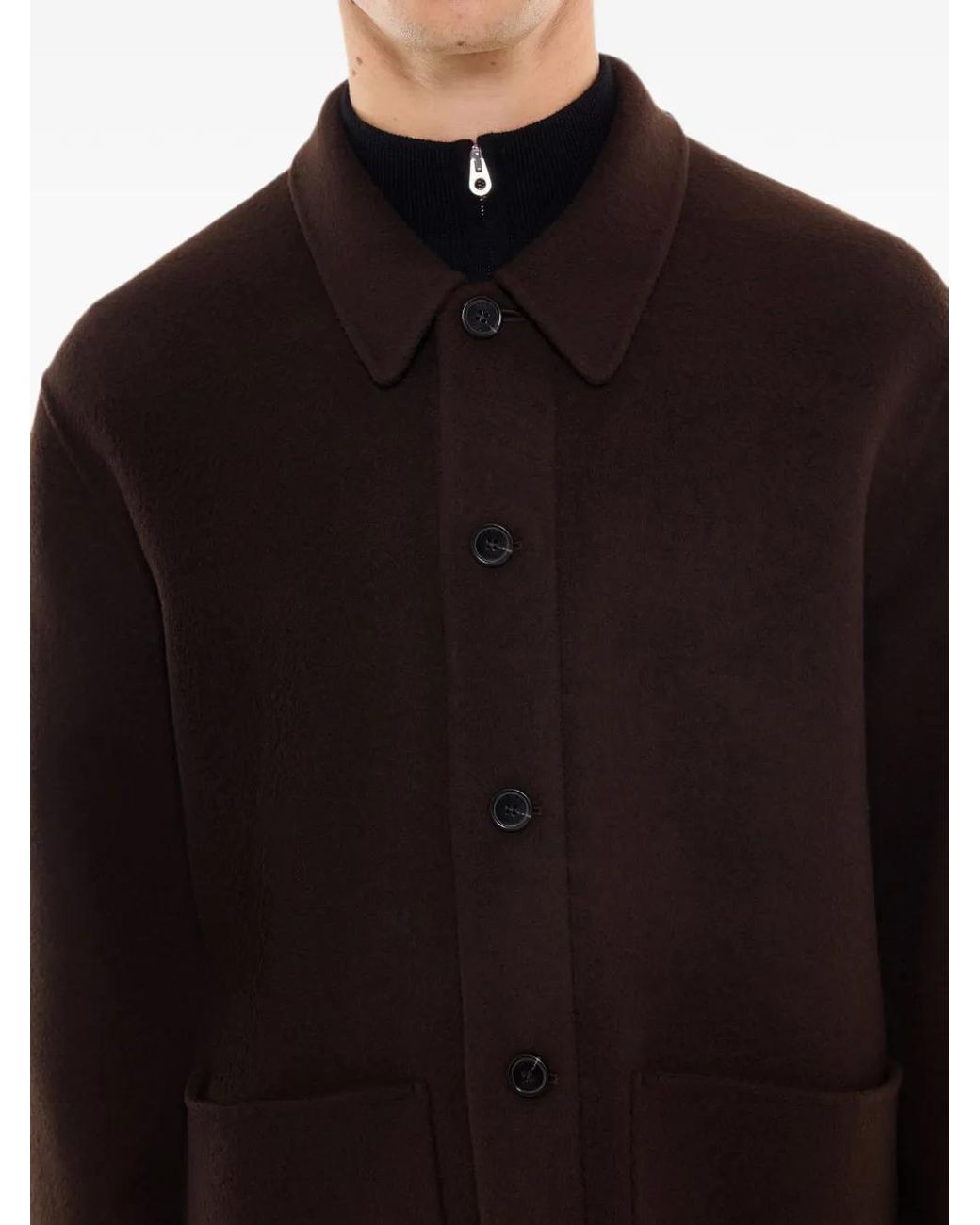 Chaqueta Con Botones Fursac de hombre de color Brown
