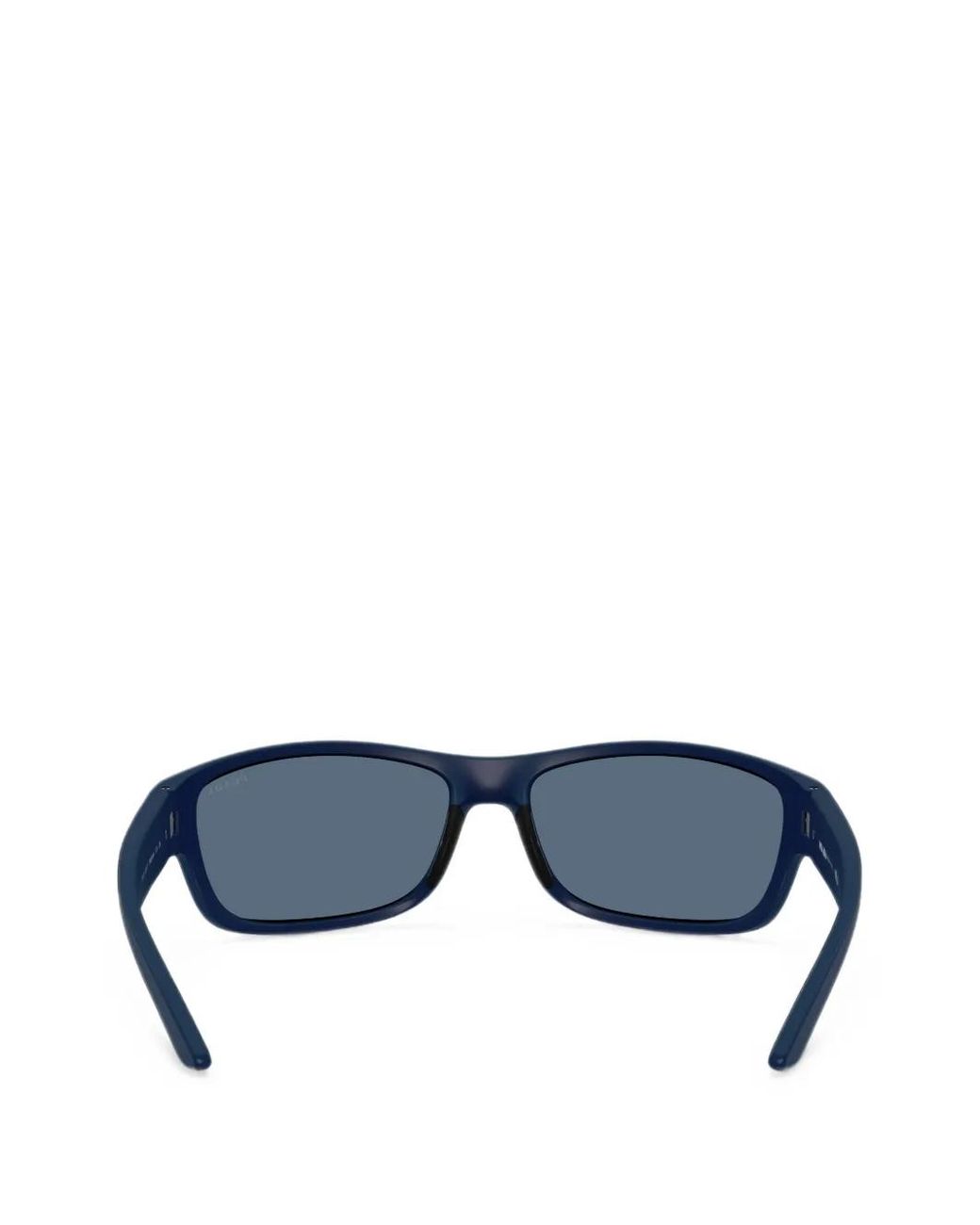Prada Blue Rectangle-Frame Sunglasses for men