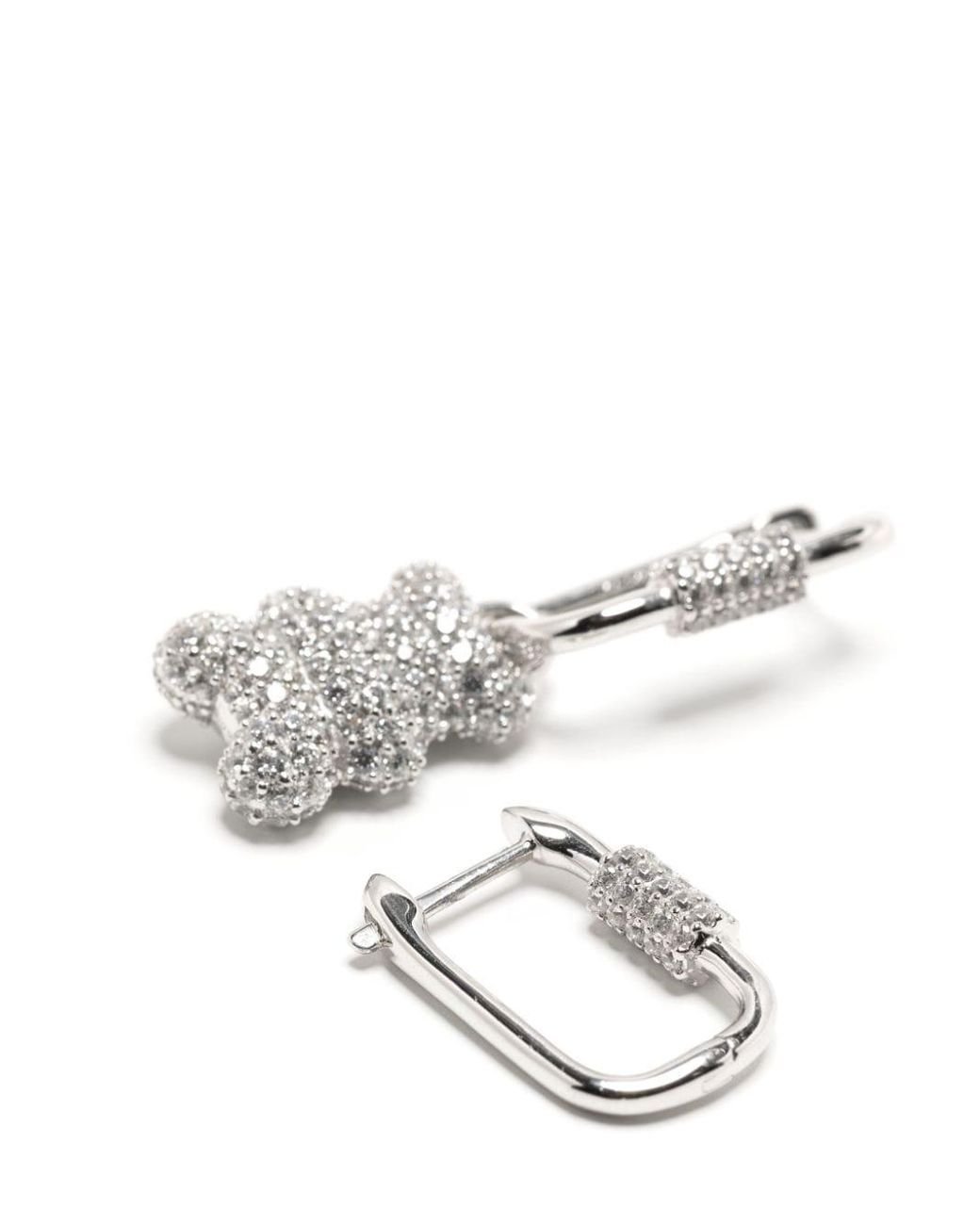 Earrings SHIPPŌ Earrings BEAR White SHIPPŌ Earrings BEAR White – SIRI SIRI | シリシリ
