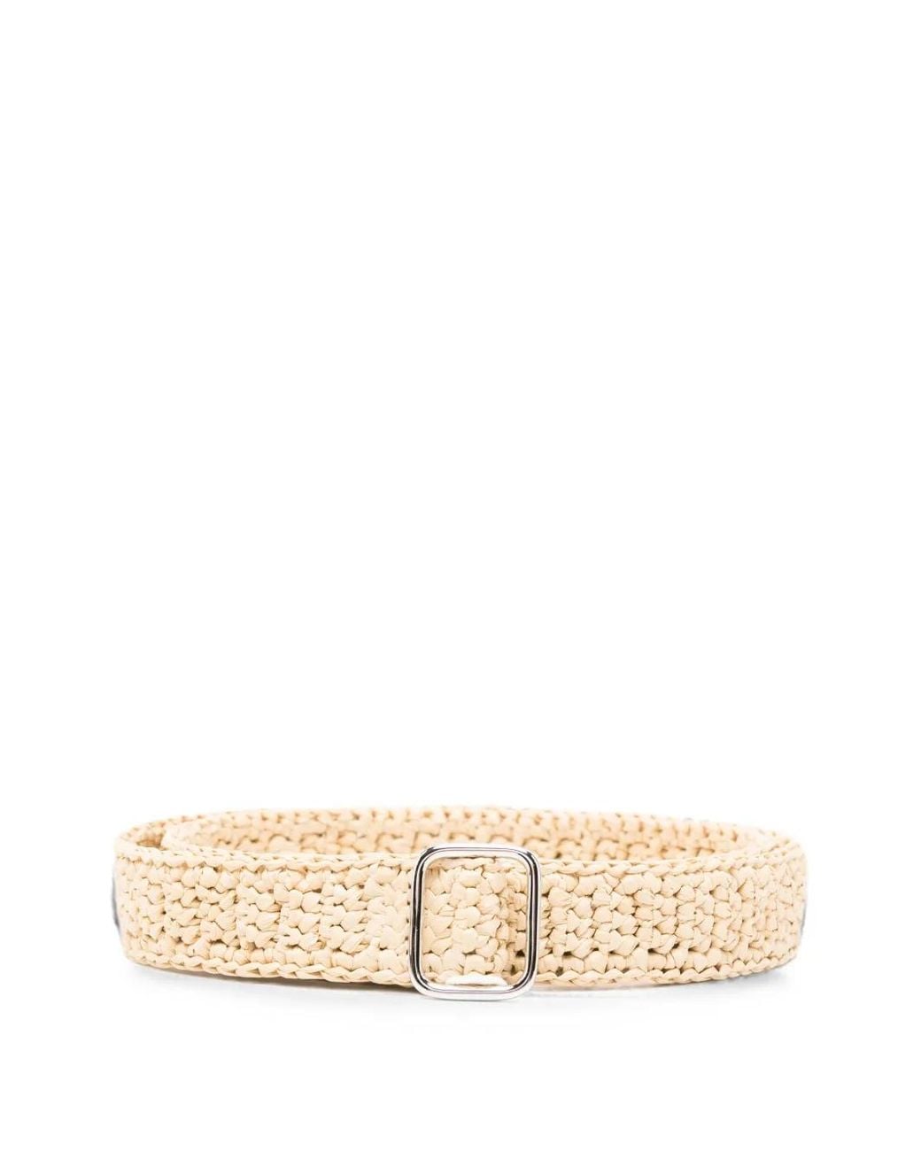 DEHANCHE Natural Mako Raffia Belt