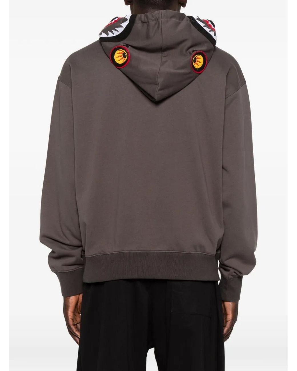 A Bathing Ape Brown Shark Hoodie for men
