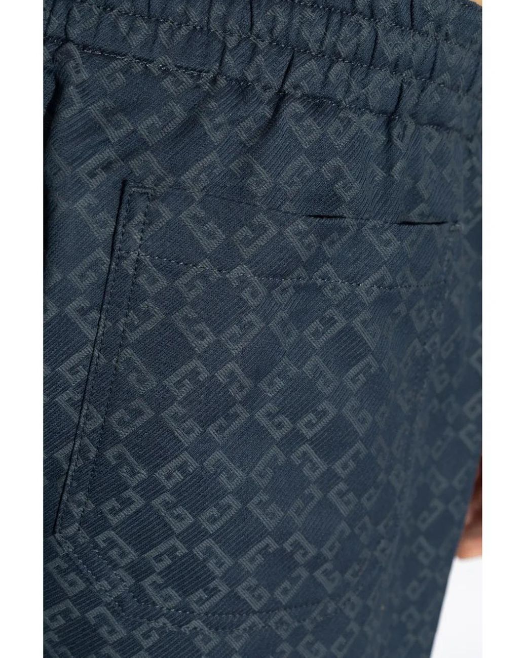 Givenchy Segelshorts Mit Monogrammmuster in Blue für Herren