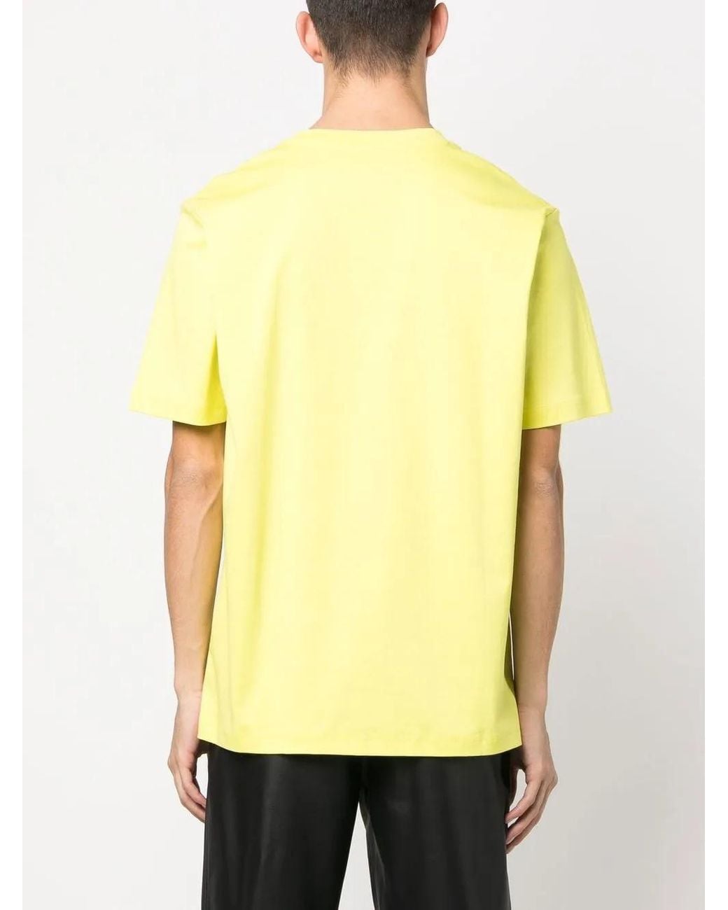 DIESEL Yellow T-Just-Doval-Pj Cotton T-Shirt