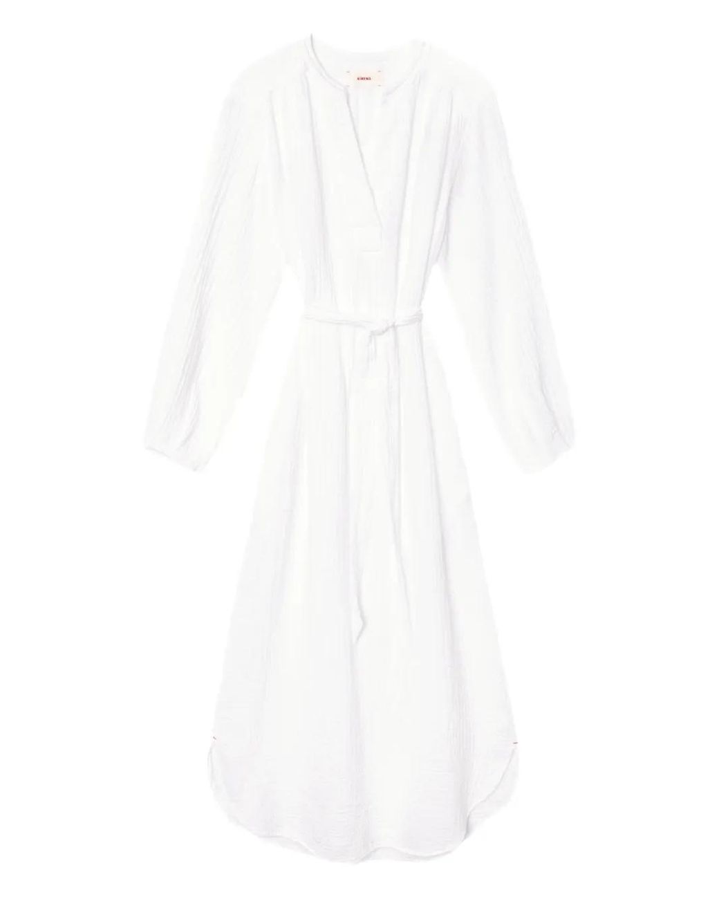 Xirena White Josephine Midi Dress