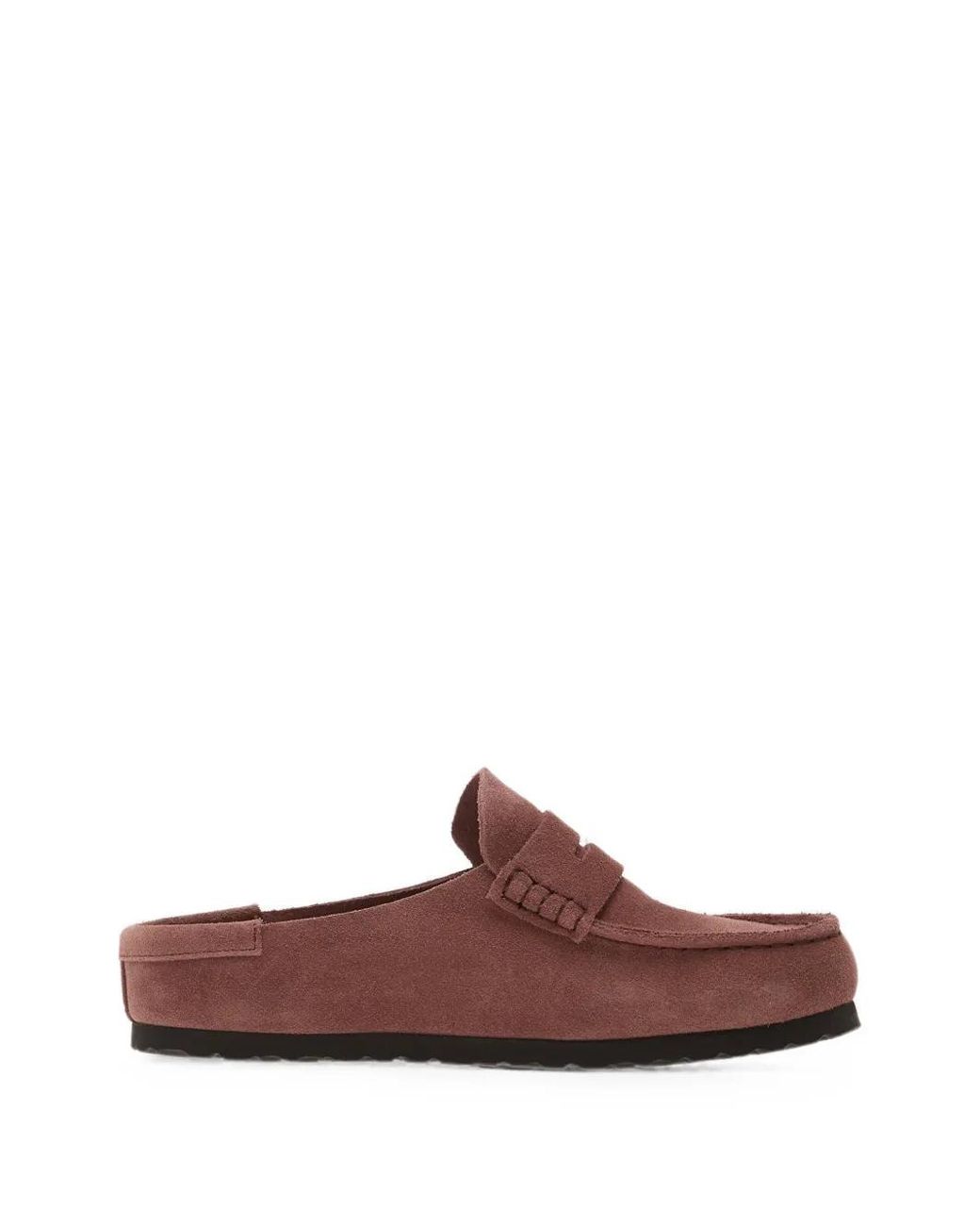 Birkenstock Brown Naples Flat Mules