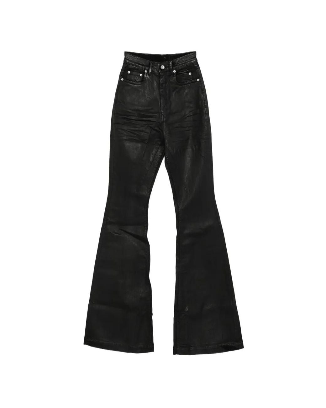 Rick Owens Bootcut Jeans in het Black