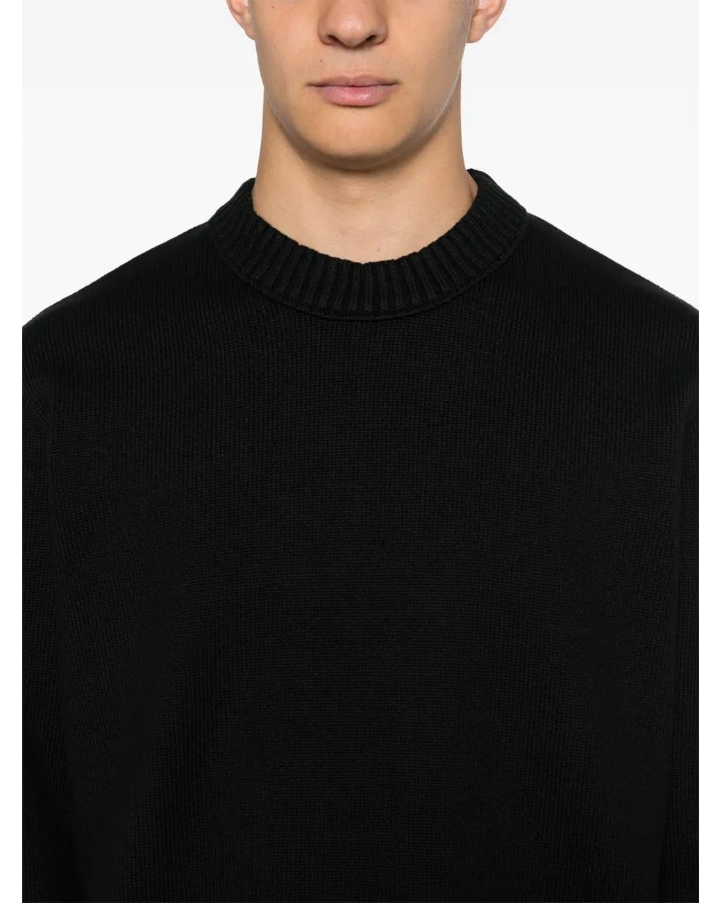 Stone Island Pullover Mit Kompass-Patch in Black für Herren