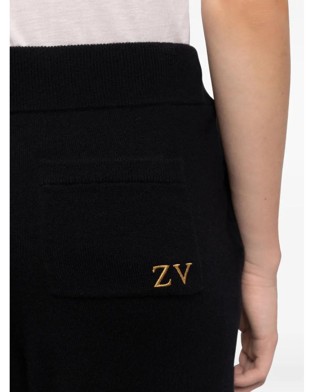Zadig & Voltaire Black Parraz Palazzo Pants