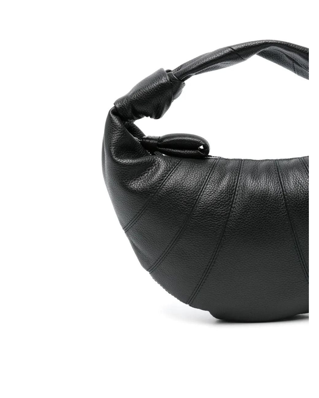 Lemaire Black Mini Fortune Croissant Tote Bag