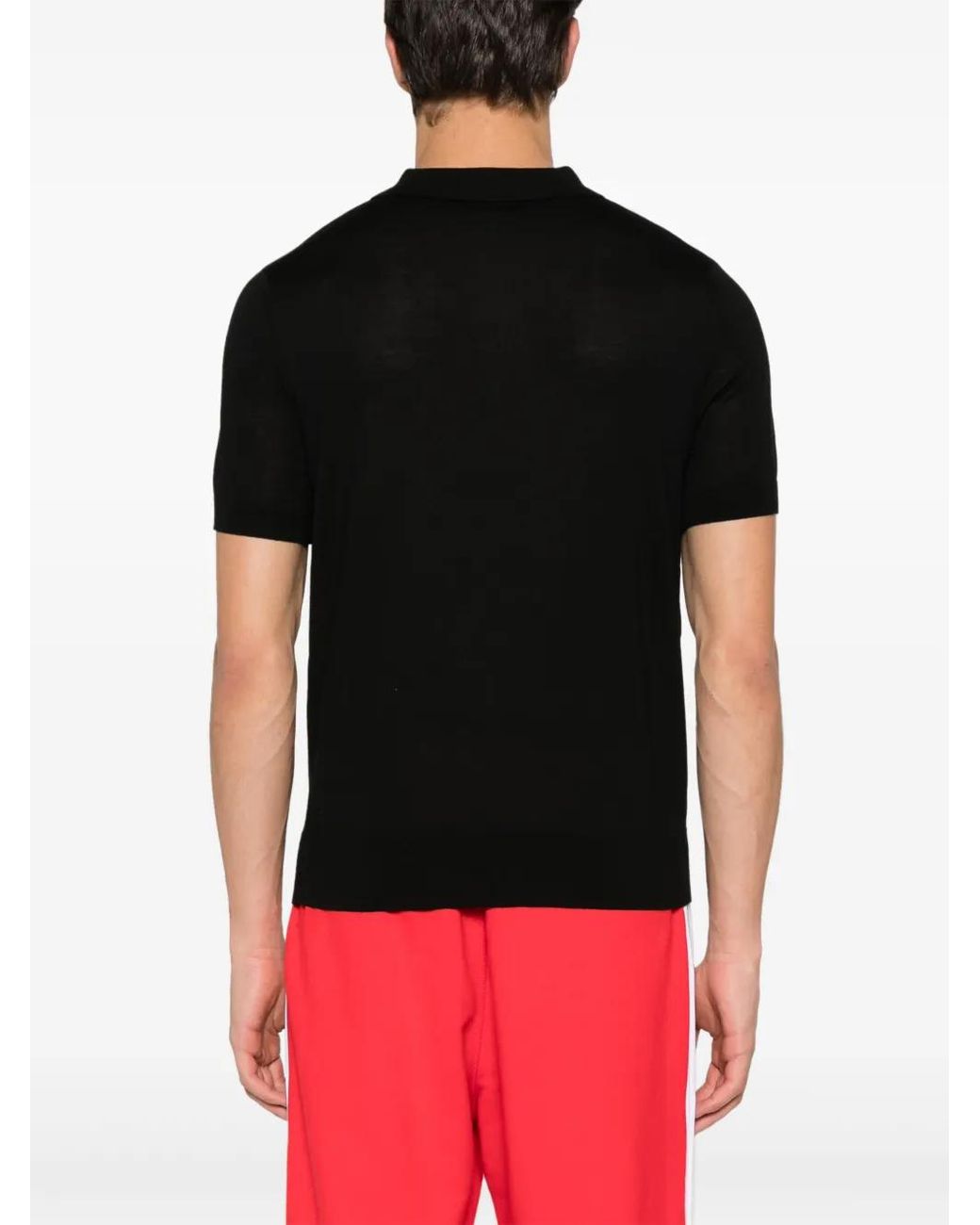 DSquared² Black Polo Shirts for men