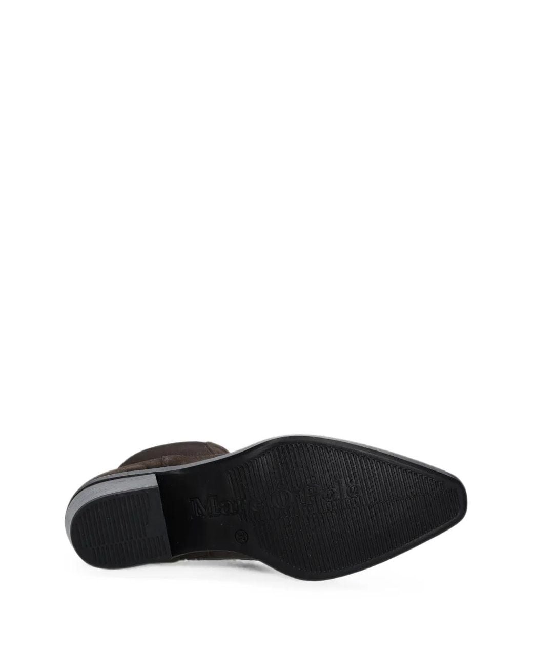 Marc O' Polo Black Luna Suede Pointed-Toe Ankle Boots