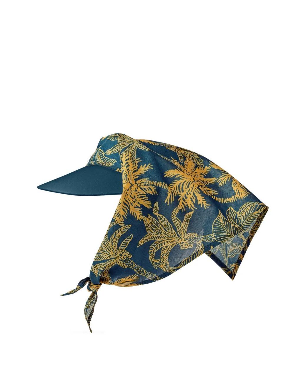 Eres Blue Carlotta Tropical-Print Visor