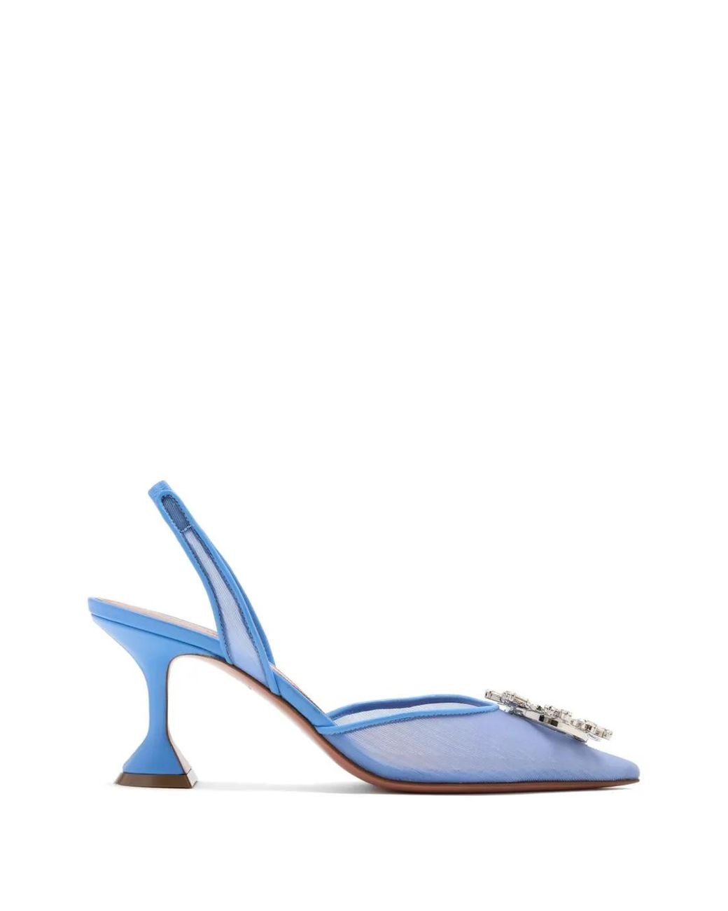 AMINA MUADDI Blue Begum Pumps