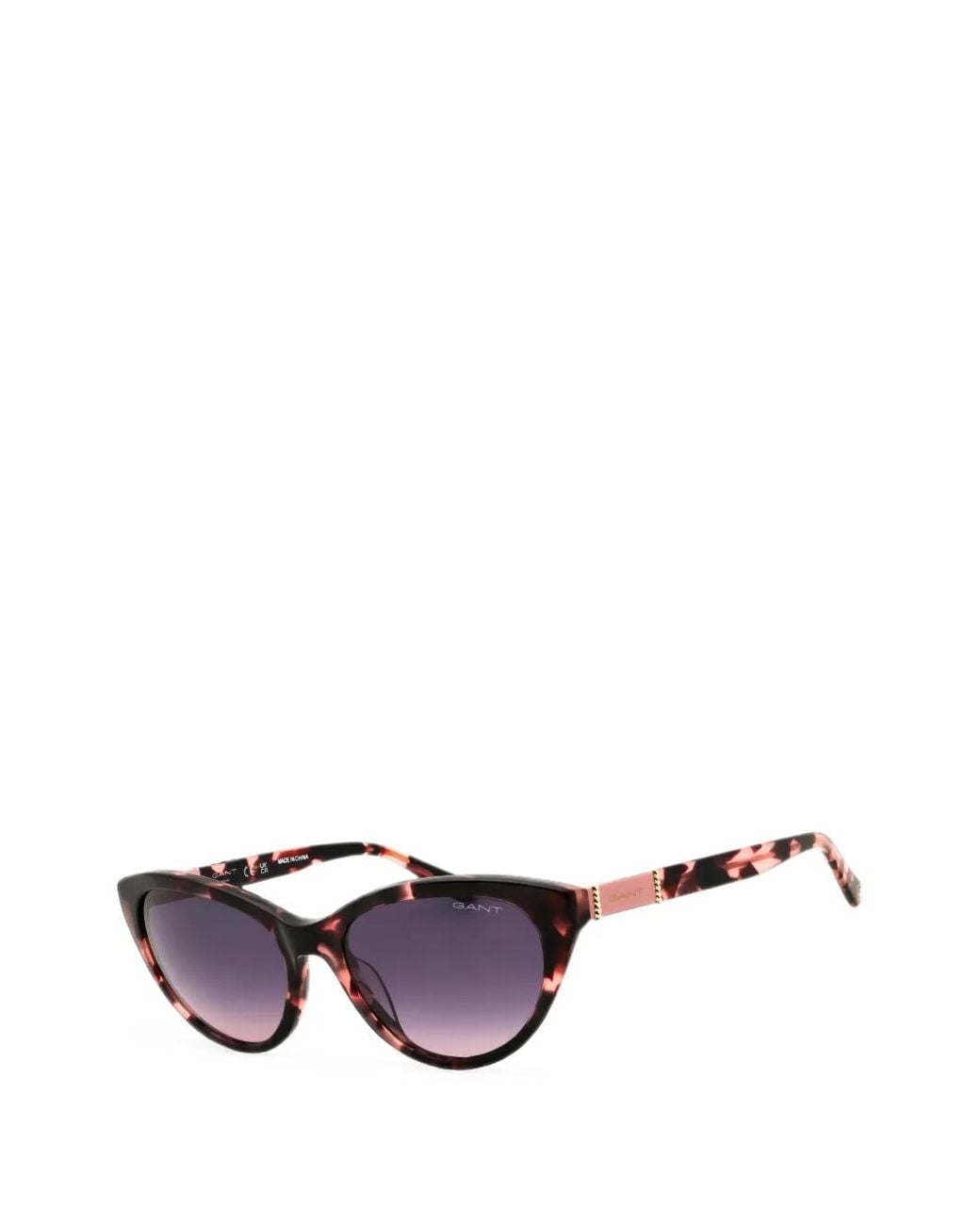 Gant Purple Lunettes De Soleil À Monture Papillon