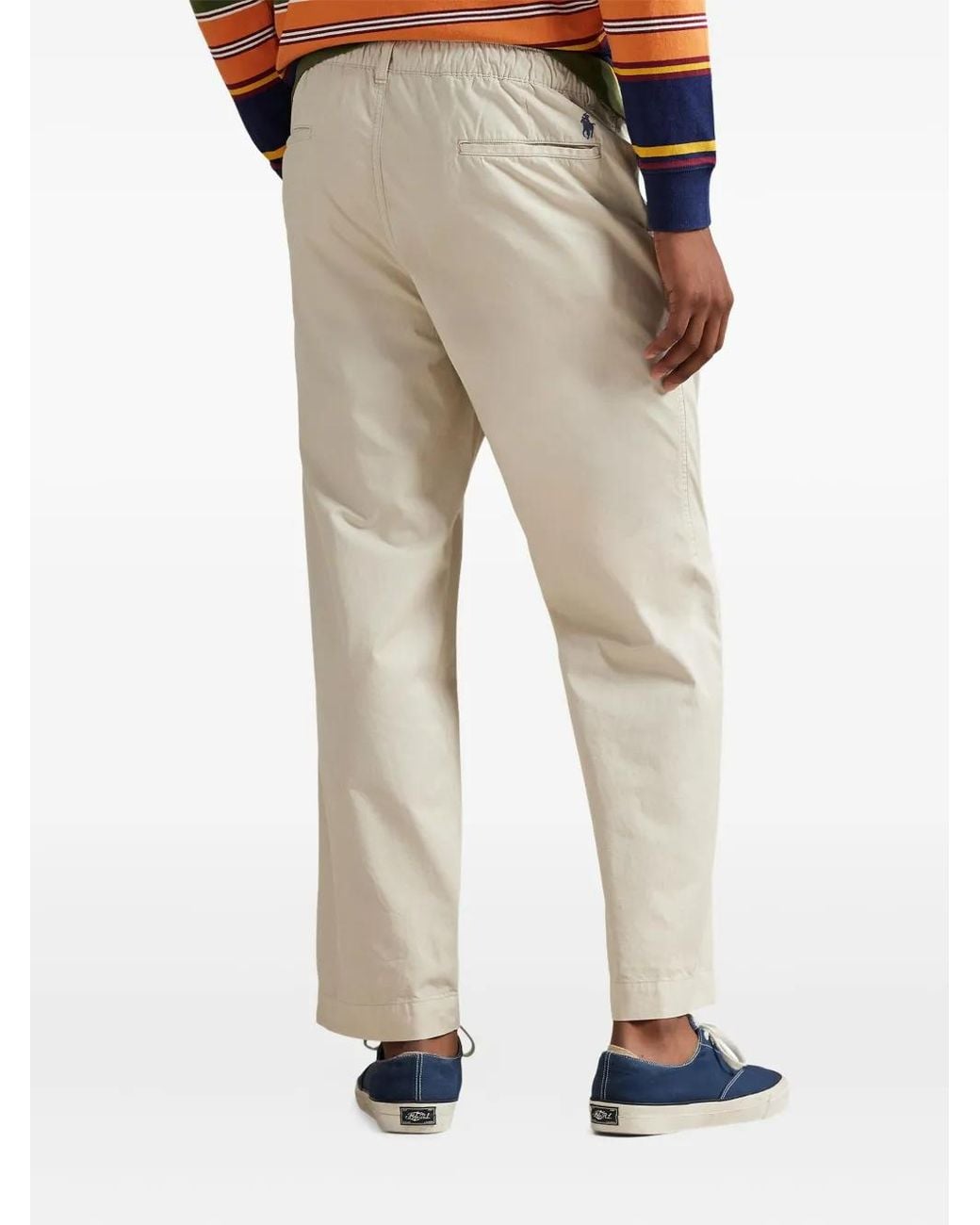 Polo Ralph Lauren Natural Elasticated Trousers for men
