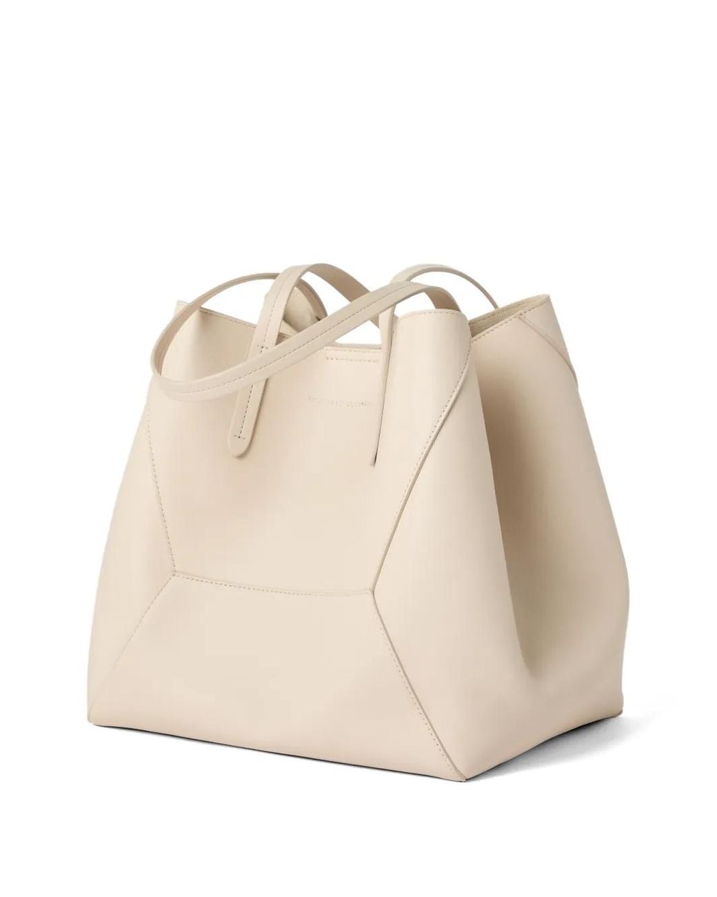 Brunello Cucinelli Natural Leather Shopping Bag