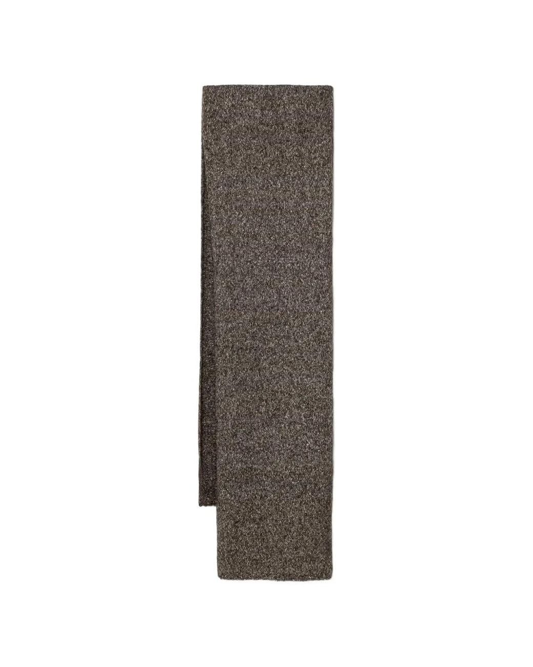 Marc O' Polo Brown Knitted Marl Scarf