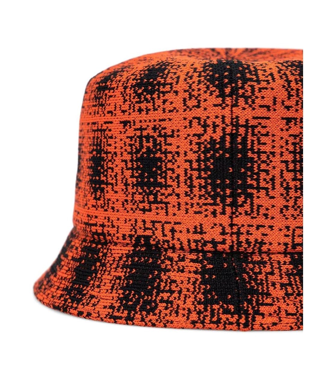 Kangol Red Bob À Imprimé Abstrait