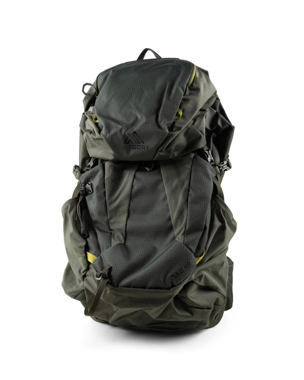 Gregory Black Ripstop Logo-Print Backpack