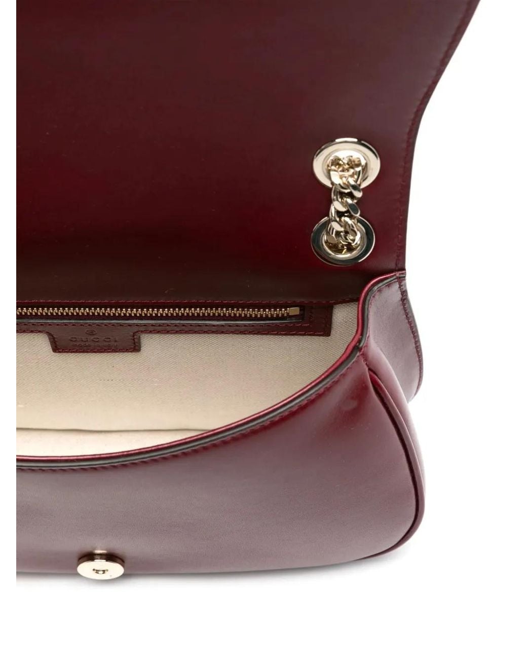 Gucci Purple Medium Blonde Cross Body Bag