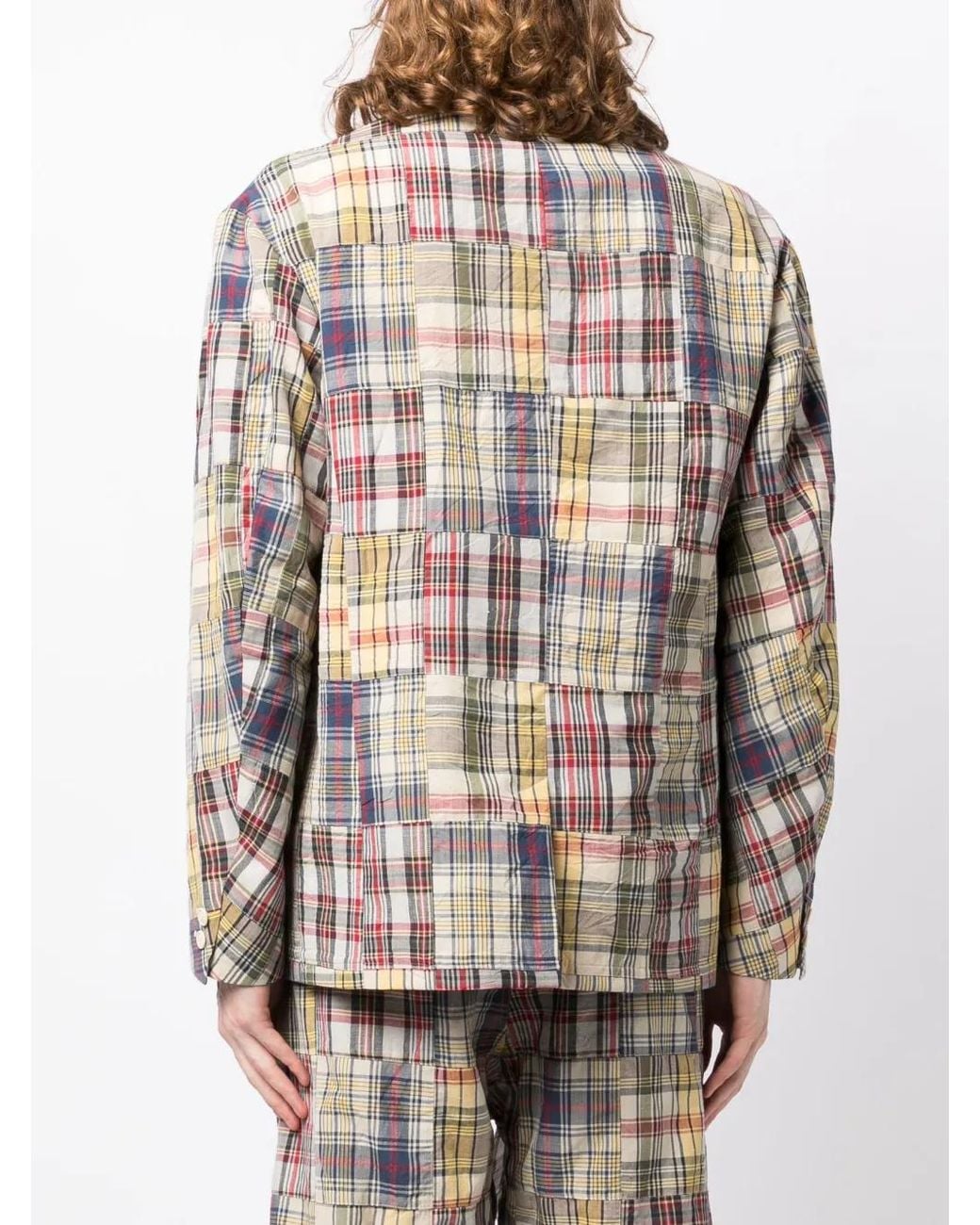 Visvim Pink Yardbird Patchwork Jacket for men