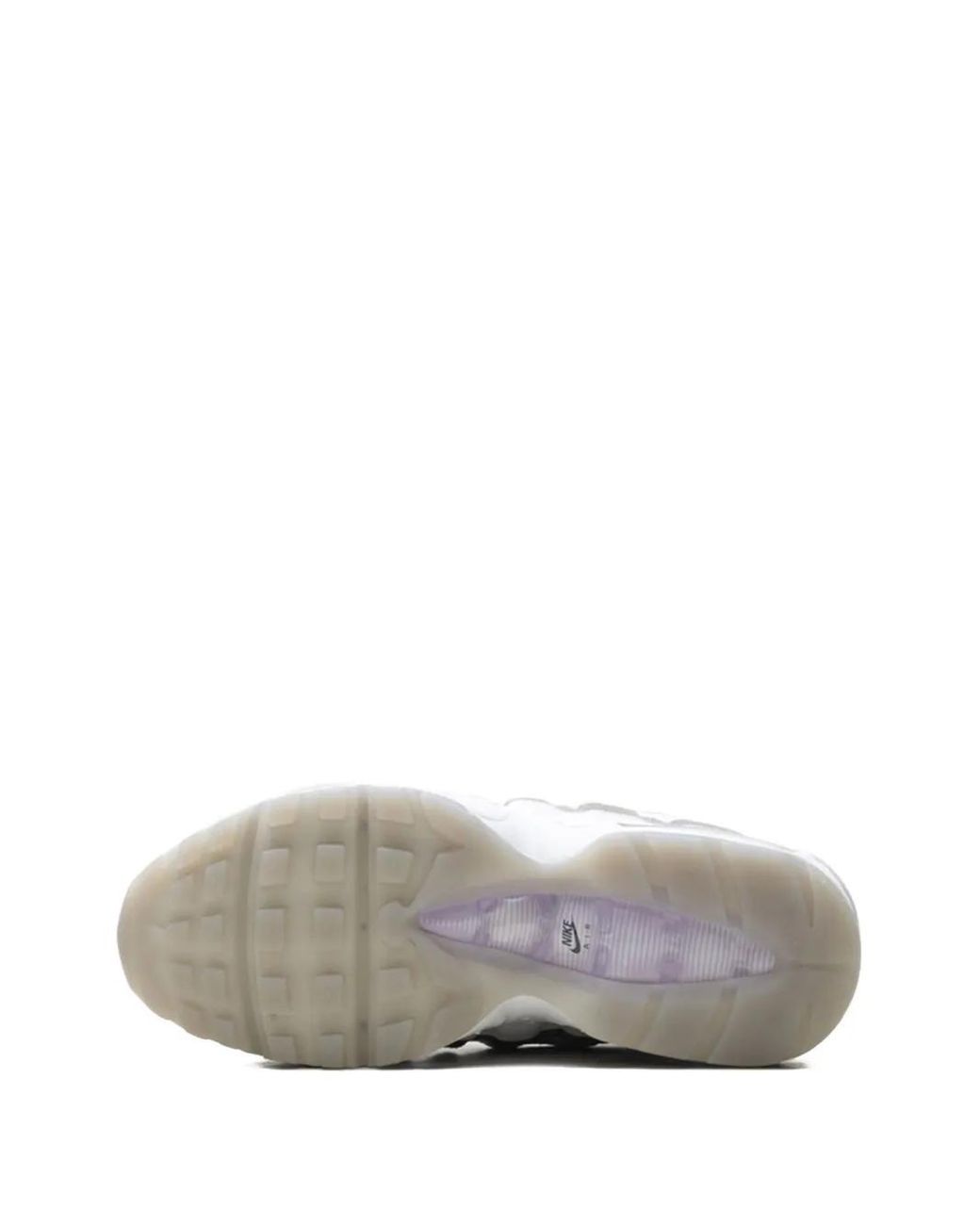 Nike White Og Big Bubble Hydrangeas Air Max 95 Sneakers