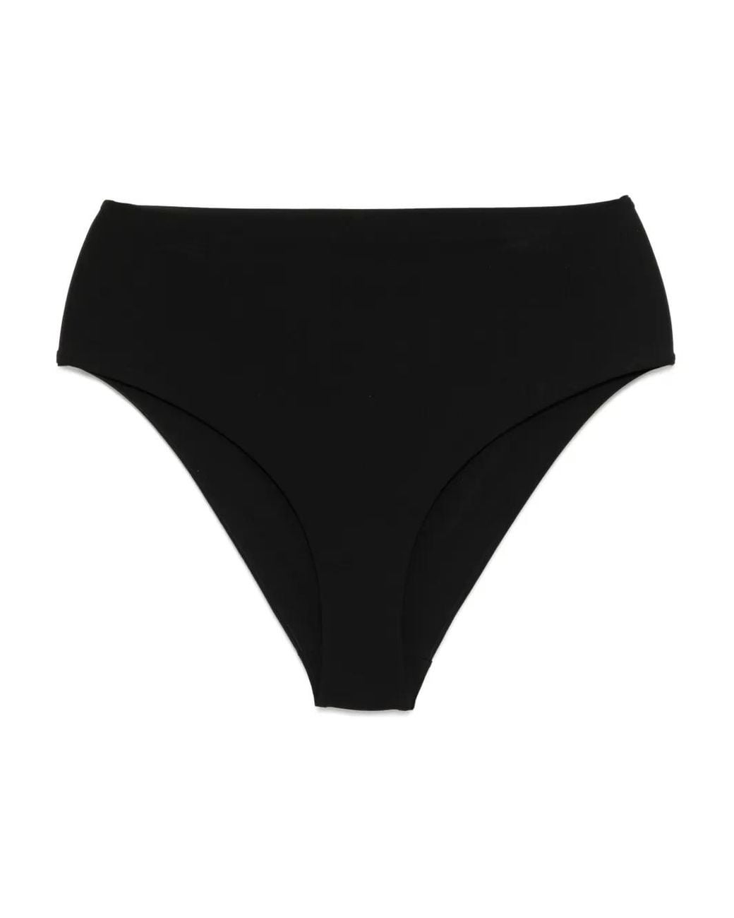 Kiki de Montparnasse Black Lace-Up Hw Bikini Bottom
