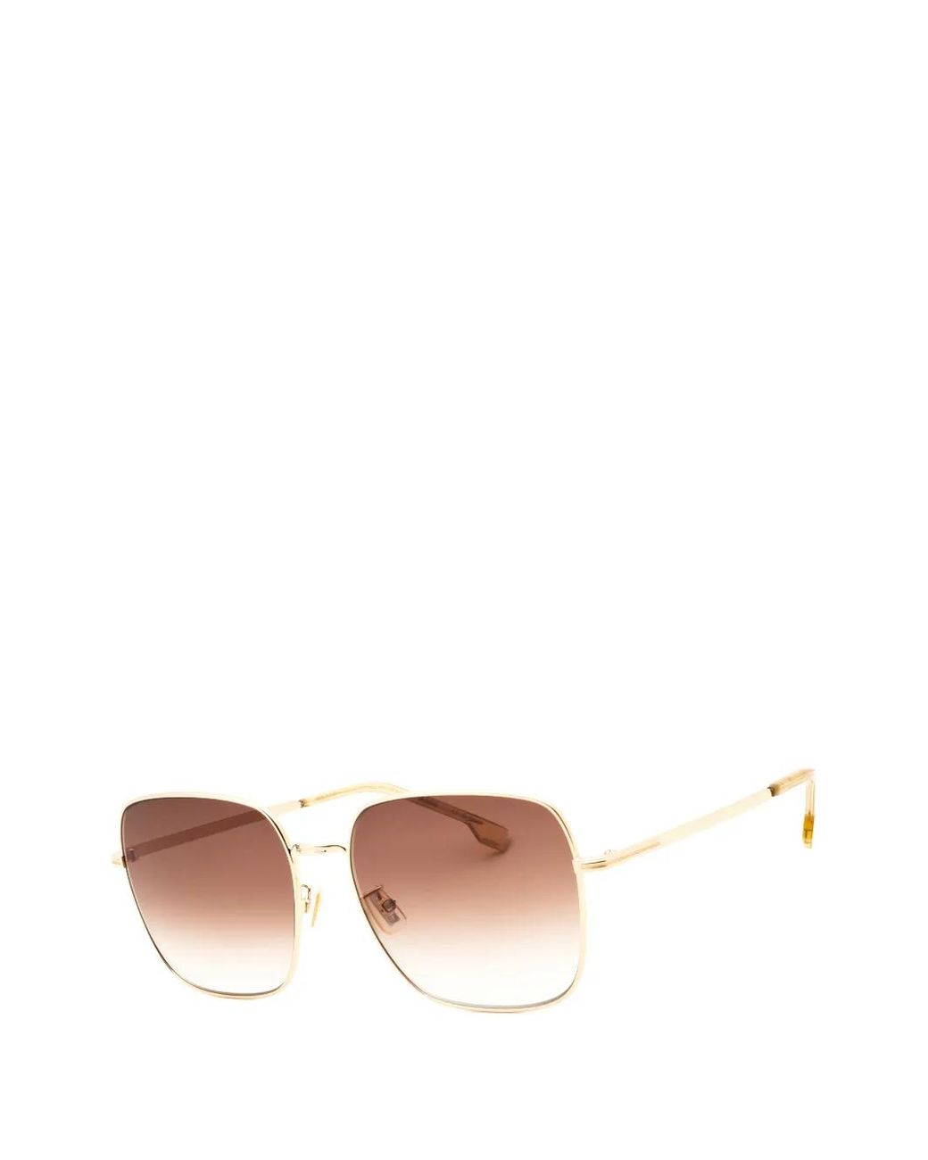 Boss White Square-Frame Sunglasses